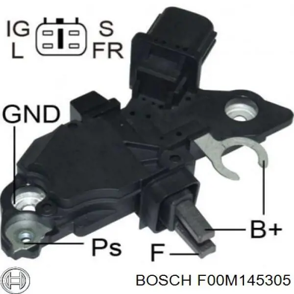 Реле генератора F00M145305 Bosch