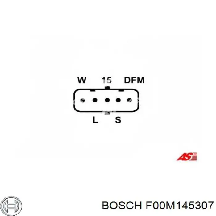 F00M145307 Bosch Реле-регулятор напряжения