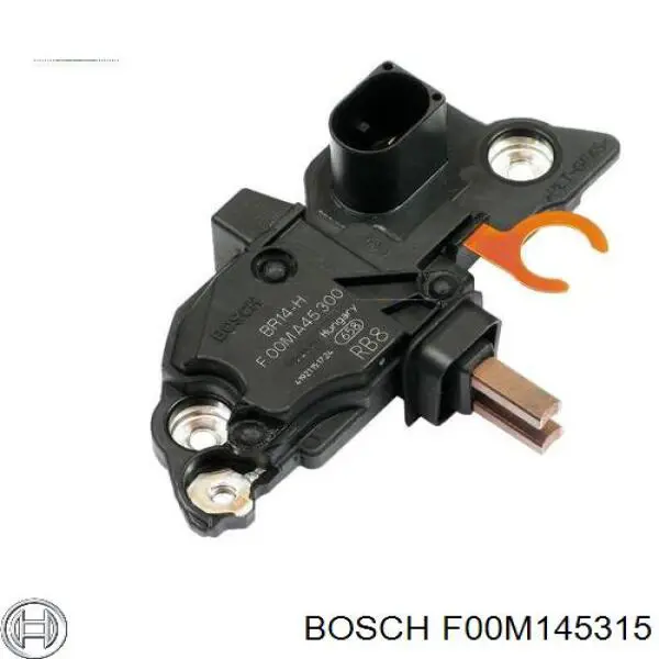 F00M145315 Bosch реле-регулятор генератора (реле зарядки)