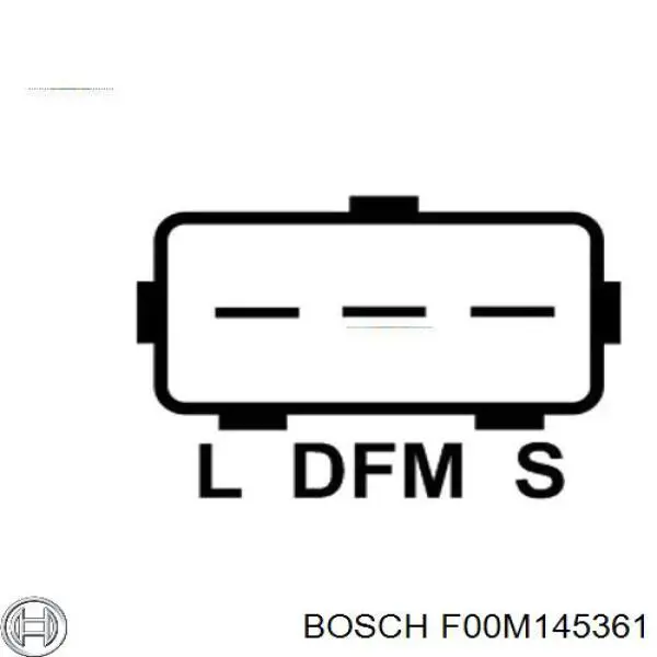 F00M145361 Bosch Реле-регулятор напряжения