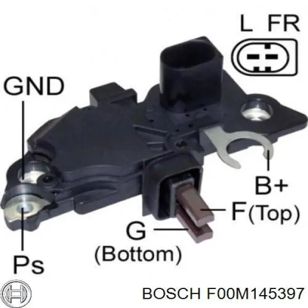 F00M145397 Bosch Реле-регулятор напряжения