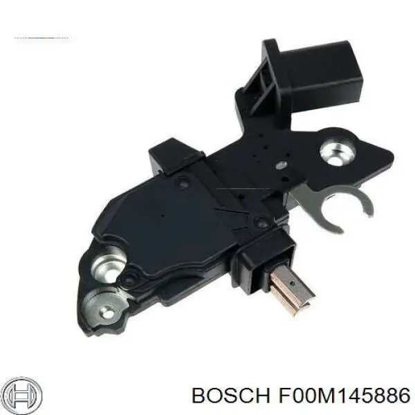 F00M145886 Bosch relê-regulador do gerador (relê de carregamento)