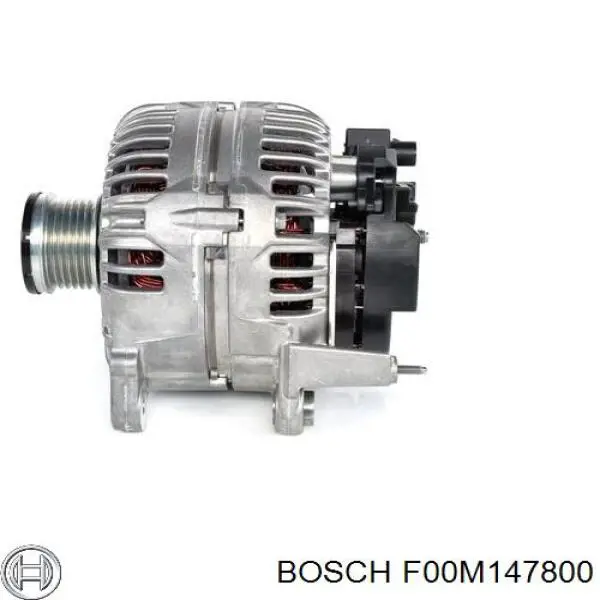 F00M147800 Bosch шкив генератора