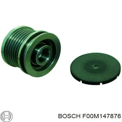 F00M147876 Bosch шкив генератора