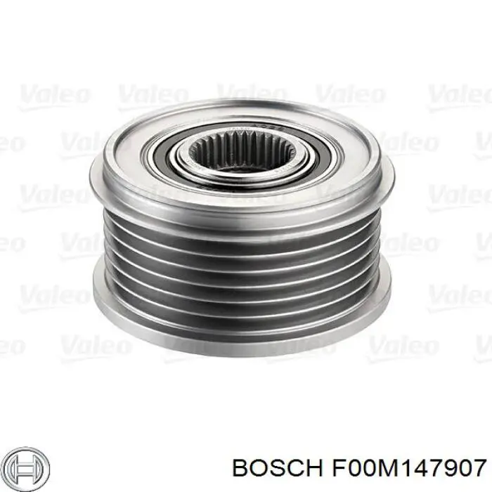 Шкив генератора Bosch F00M147907