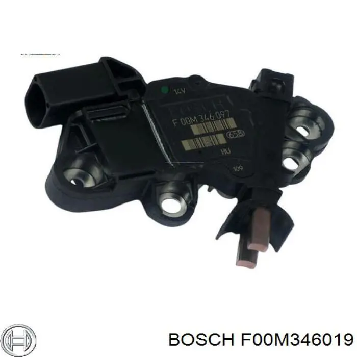 F00M346019 Bosch реле-регулятор генератора (реле зарядки)
