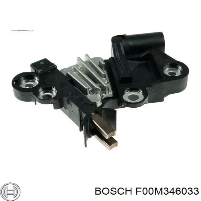 F00M346033 Bosch relê-regulador do gerador (relê de carregamento)
