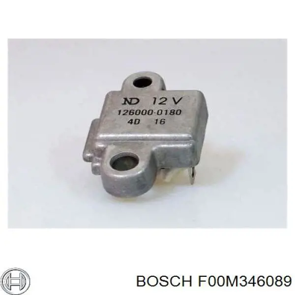 F00M346089 Bosch реле-регулятор генератора (реле зарядки)