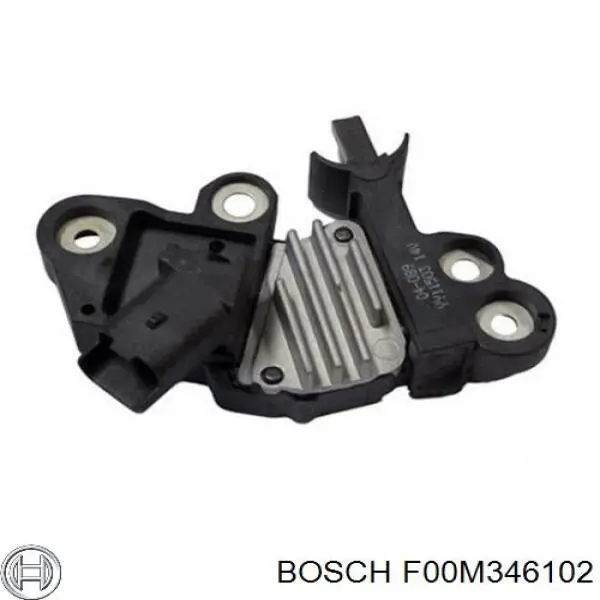 F00M346102 Bosch relê-regulador do gerador (relê de carregamento)