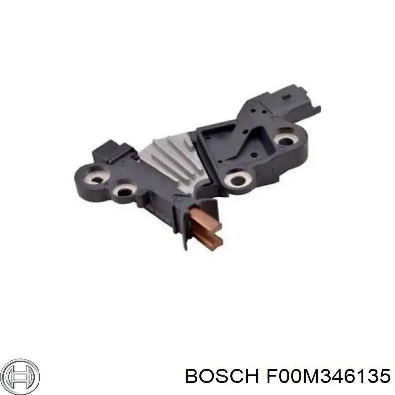 F00M346135 Bosch relê-regulador do gerador (relê de carregamento)