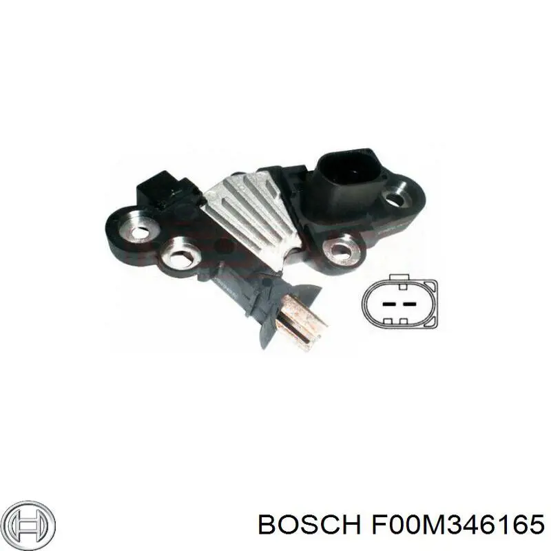 Реле генератора F00M346165 Bosch