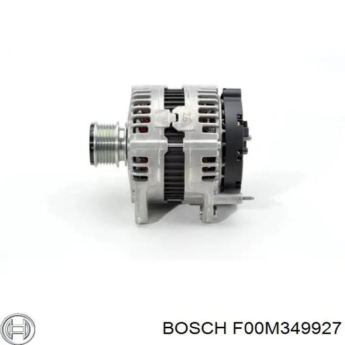F00M349927 Bosch крышка генератора задняя