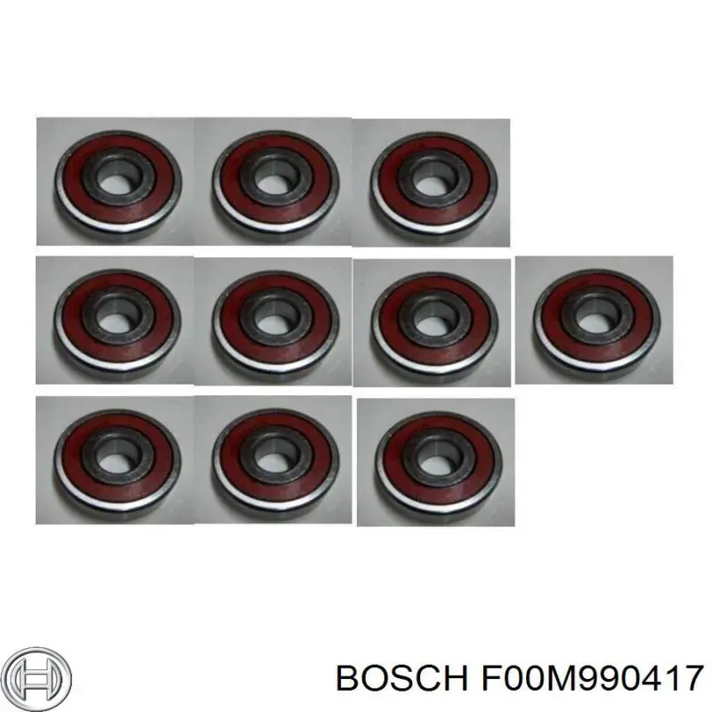 Подшипник привода генератора Bosch F00M990417 цена, от 6.40 USD