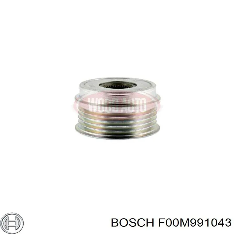 F00M991043 Bosch Обгонная муфта генератора