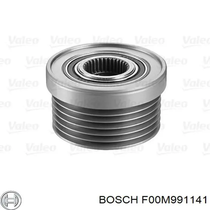 F00M991141 Bosch шкив генератора
