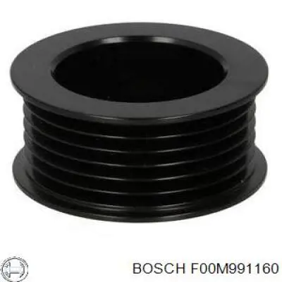 F00M991160 Bosch polia do gerador