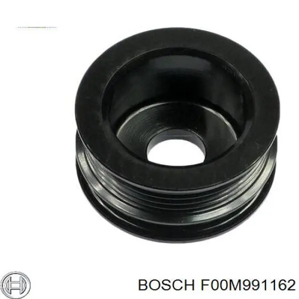 F00M991162 Bosch polia do gerador