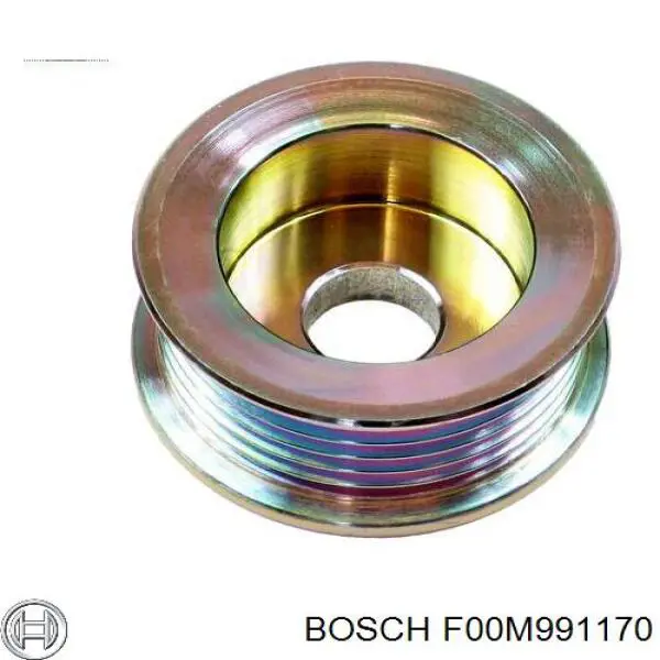 F 00M 991 170 Bosch polia do gerador