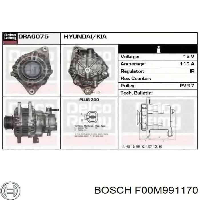Инерционный шкив Bosch F00M991170 цена, от 12.53 USD