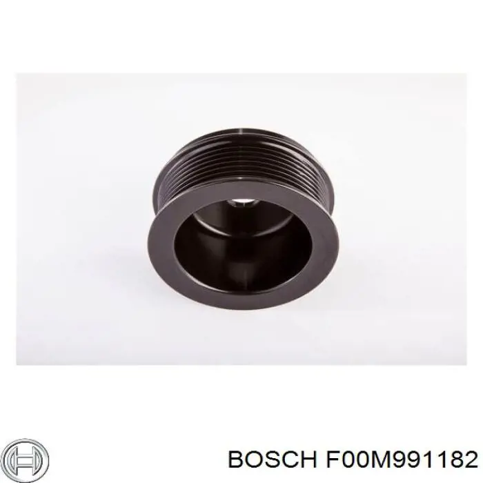 Купить 1986AE0464 Bosch Шкив ремня генератора