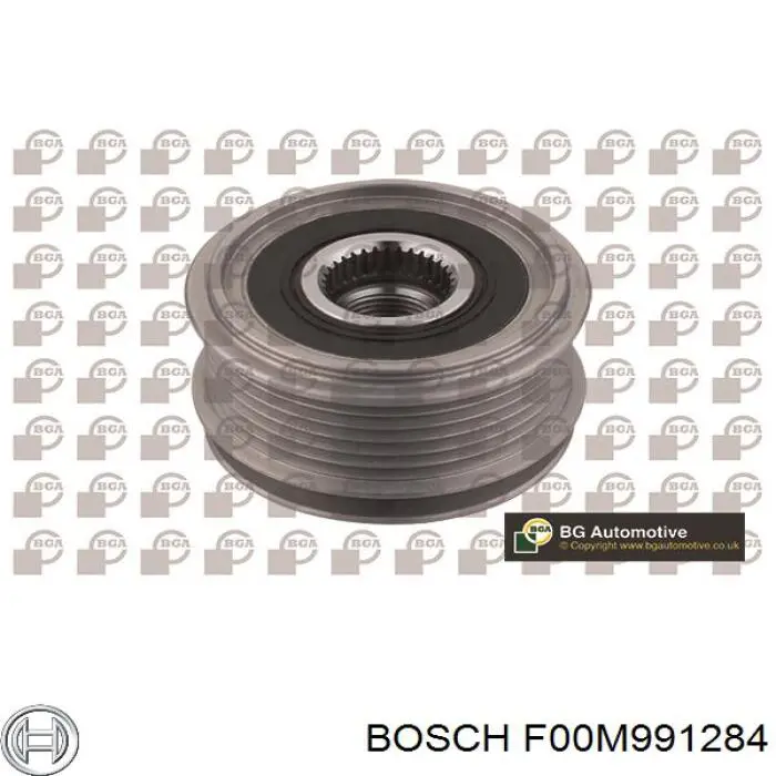 F00M991284 Bosch Обгонная муфта генератора