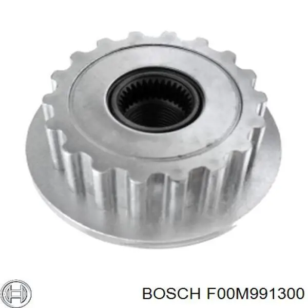 Шкив генератора F00M991300 Bosch