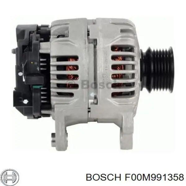 Купить F00M991358 Bosch Шкив ремня генератора