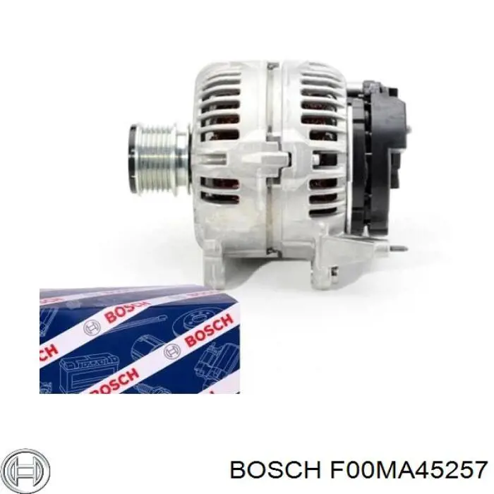 F00MA45257 Bosch relê-regulador do gerador (relê de carregamento)