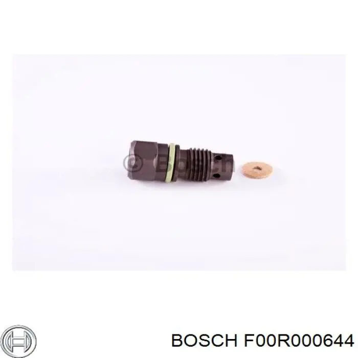 F00R000644 Bosch válvula de regulação de pressão (válvula de redução da bomba de combustível de pressão alta Common-Rail-System)