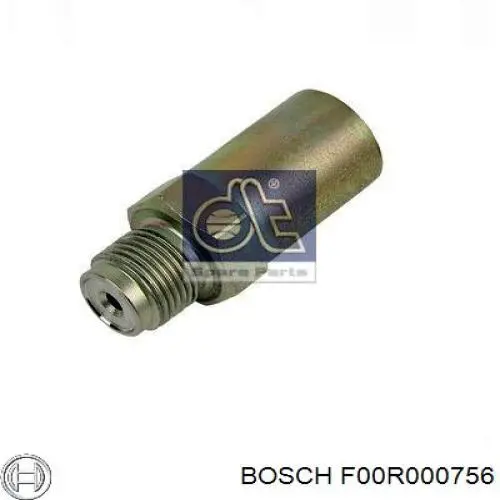 Клапан редукционный F00R000756 Bosch