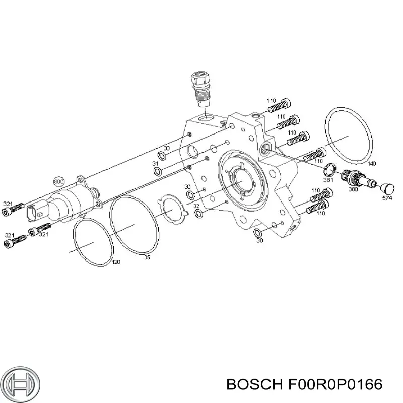 F00R0P0166 Bosch