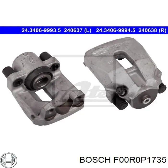 F00R0P1735 Bosch ремкомплект тнвд