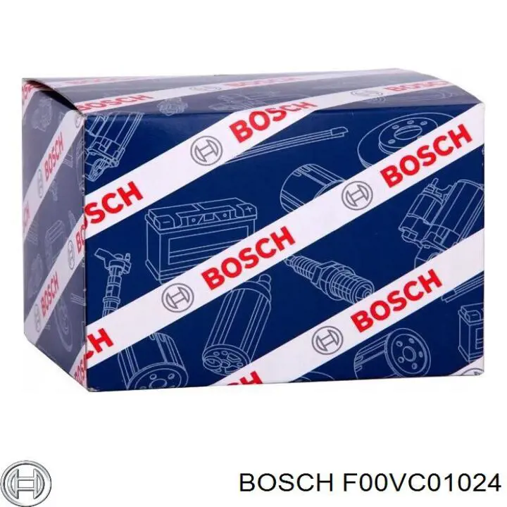 F00VC01024 Bosch válvula do injetor