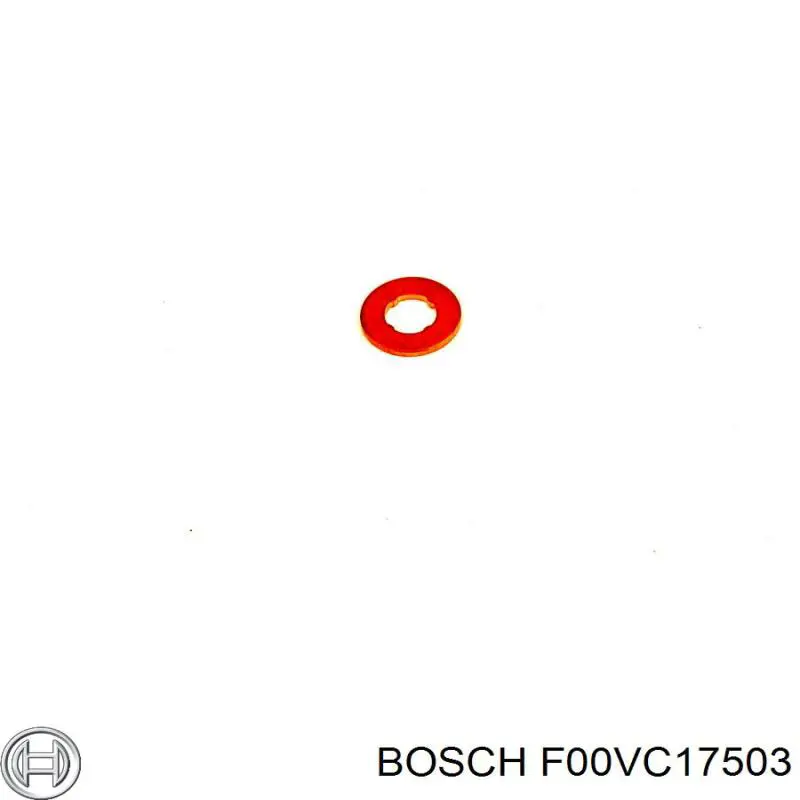 Кольцо форсунки F00VC17503 Bosch