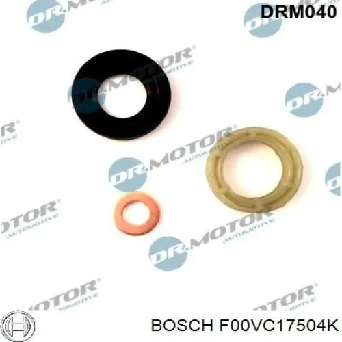 F00VC17504K Bosch кольцо (шайба форсунки инжектора посадочное)