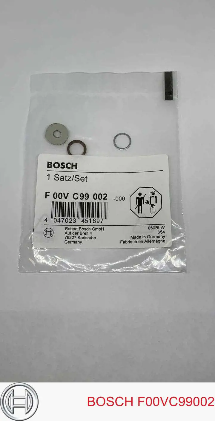 F00VC99002 Bosch кольцо (шайба форсунки инжектора посадочное)
