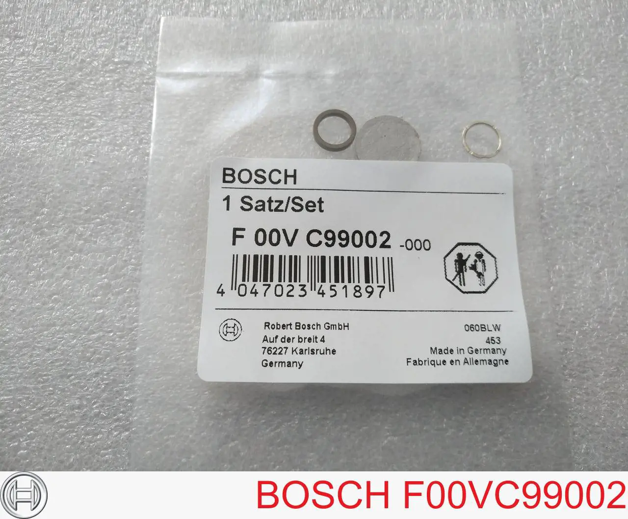 Уплотнитель форсунок Bosch F00VC99002 цена, от 3.09 USD