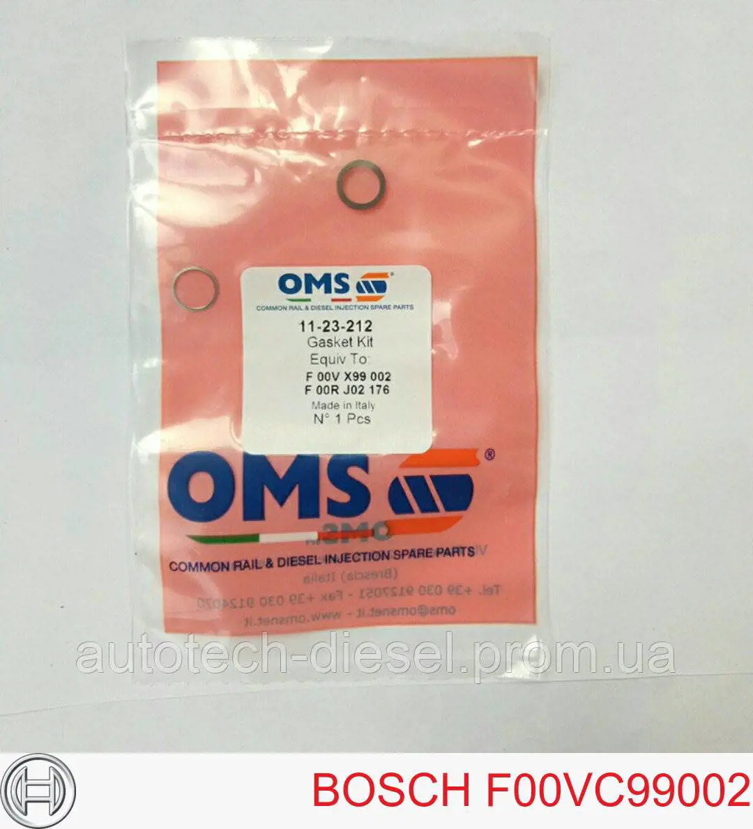 Купить F00VC99002 Bosch Кольцо инжектора