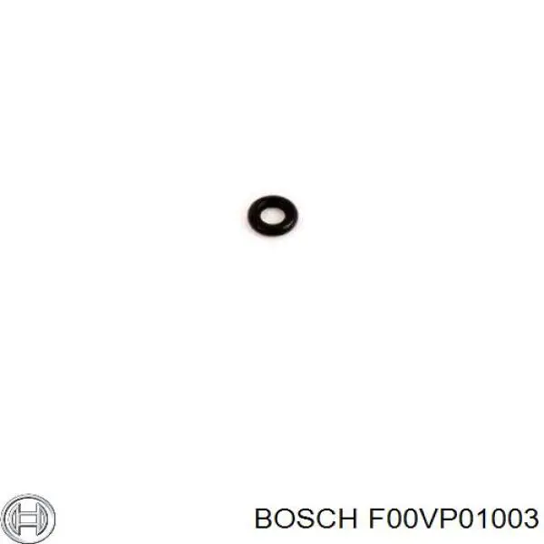 Кільце ущільнювача штуцера зворотного шланга форсунки F00VP01003 Bosch