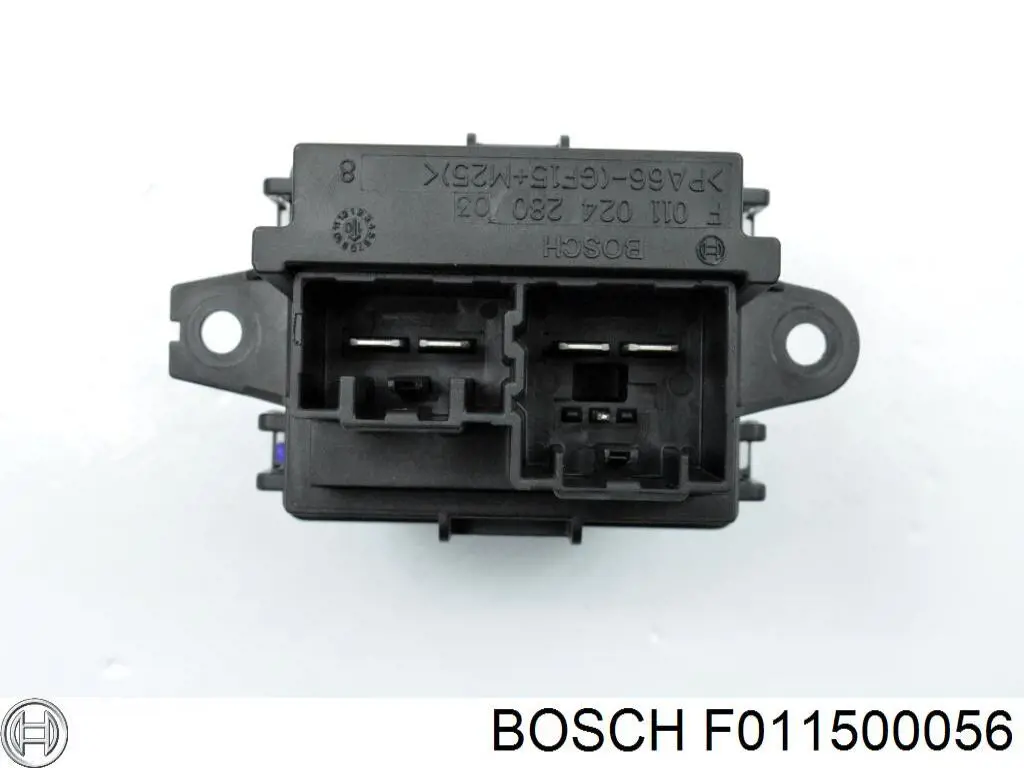 F011500056 Bosch резистор (сопротивление вентилятора печки (отопителя салона))