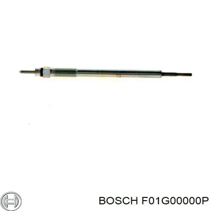 F01G00000P Bosch vela de incandescência