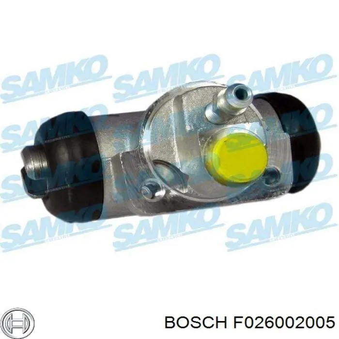 Рабочий цилиндр Bosch F026002005