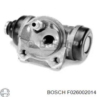 F026002014 Bosch цилиндр тормозной колесный рабочий задний