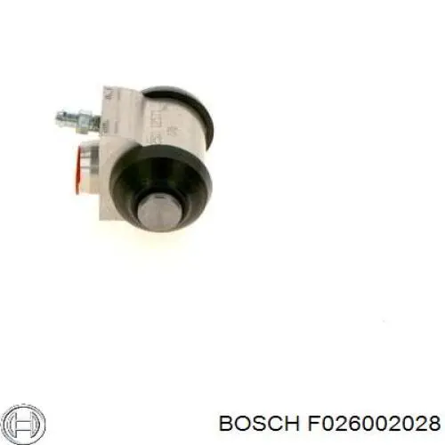 F026002028 Bosch cilindro traseiro do freio de rodas de trabalho