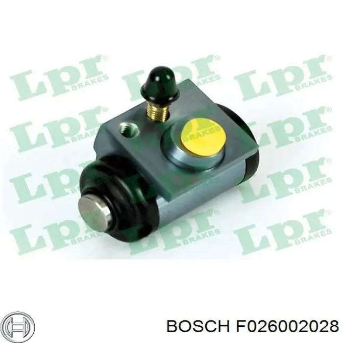 Цилиндр тормозной колесный F026002028 Bosch