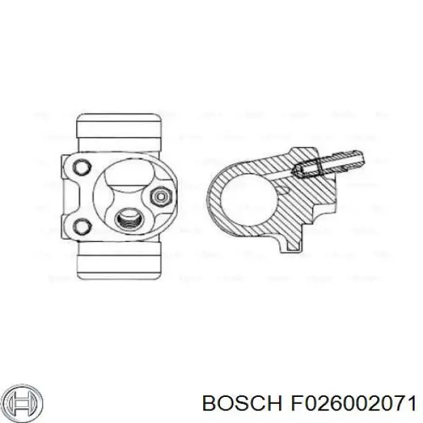 Цилиндр тормозной колесный 7700540403 Renault (RVI)