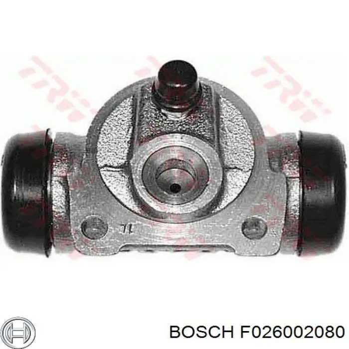F026002080 Bosch Цилиндр тормозной колесный, задний