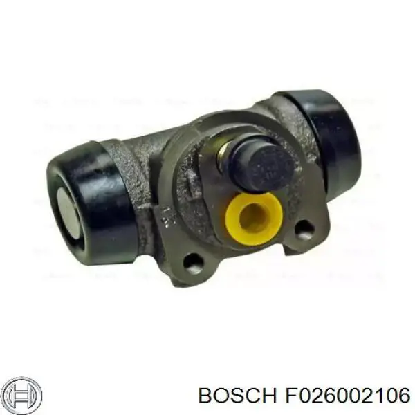 F026002106 Bosch цилиндр тормозной колесный рабочий задний