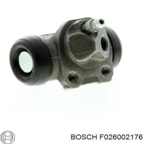 Рабочий тормозной цилиндр Bosch F026002176 цена, от 6.09 USD