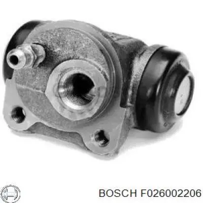 Цилиндр тормозной колесный F026002206 Bosch